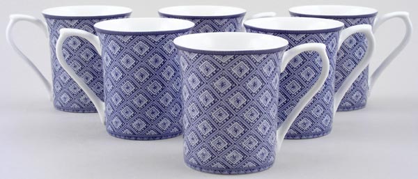 Mugs set of 6 Stucco